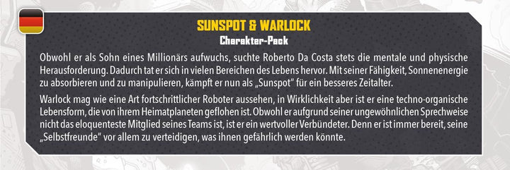 Marvel: Crisis Protocol - Sunspot & Warlock