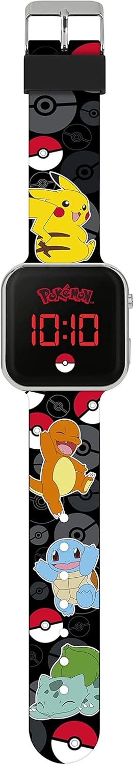 Kids Euroswan - Pokemon LED Watch with Calendar Digital Watch for Kids