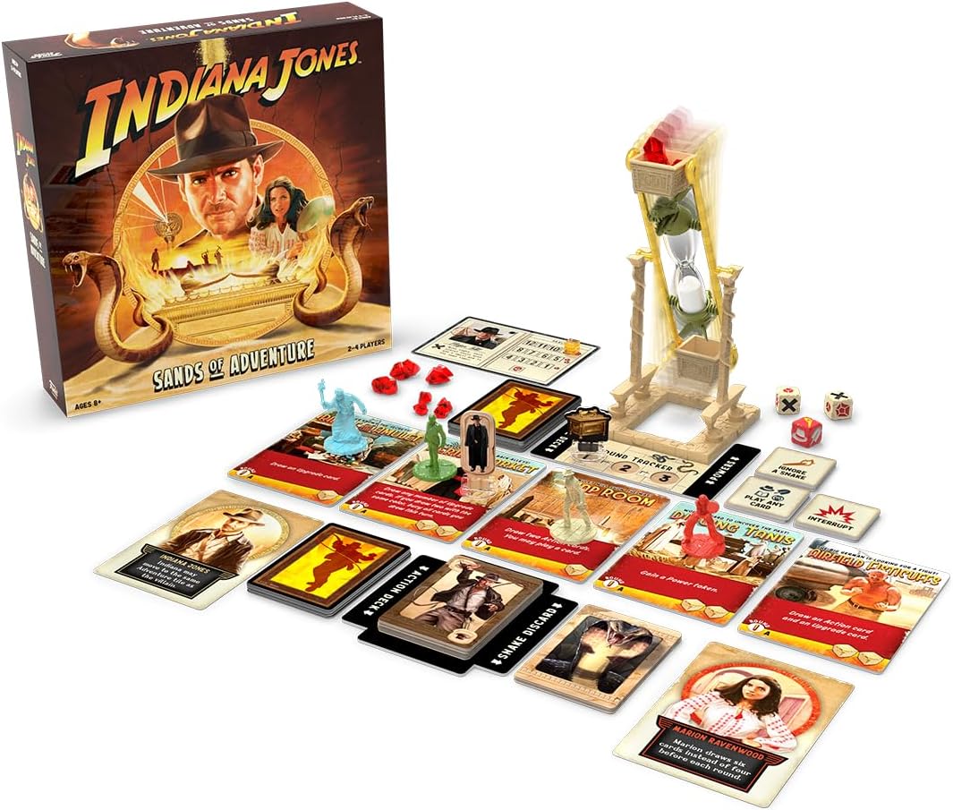 Indiana Jones Sands of Adventure Brettspiel