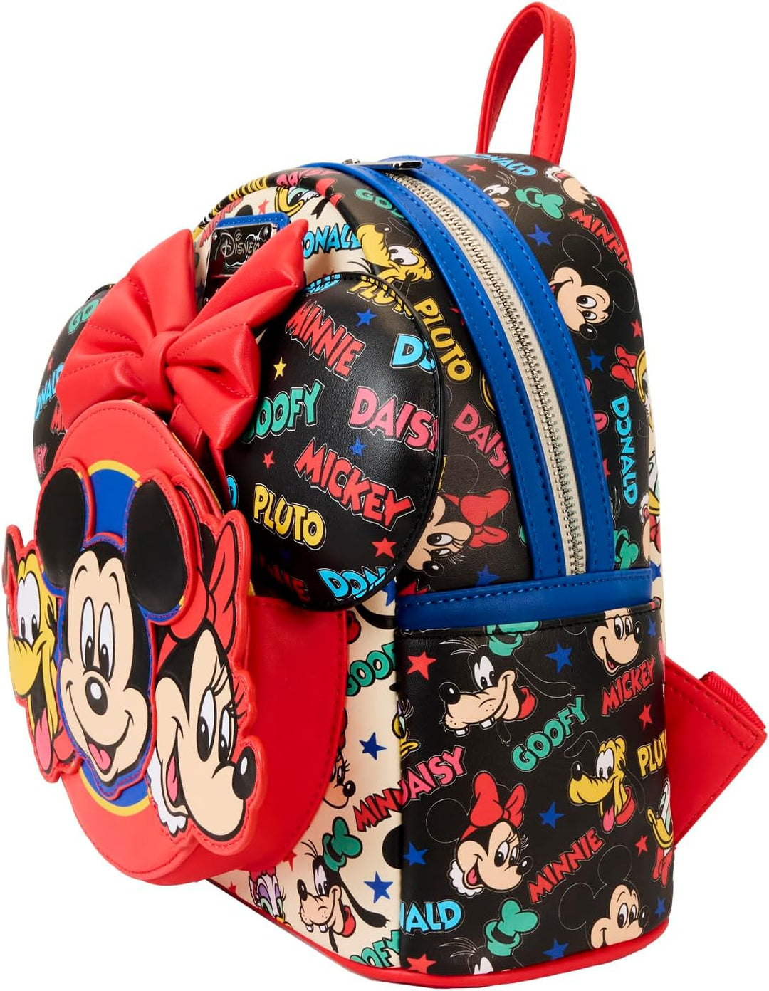 Loungefly Disney Mickey and Friends Classic Ear Holder Mini Backpack Combo (WDBKS0025)