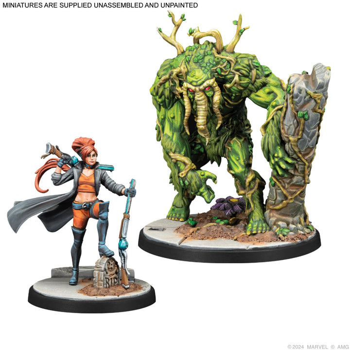 Atomic Mass Games Marvel Crisis Protocol: Elsa & Man-Thing Character Pack (AMGCP186)