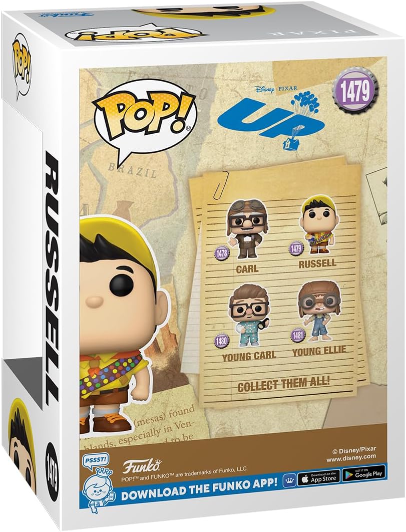 Funko Pop! Disney UP - Russell Vinyl Figure (80837)