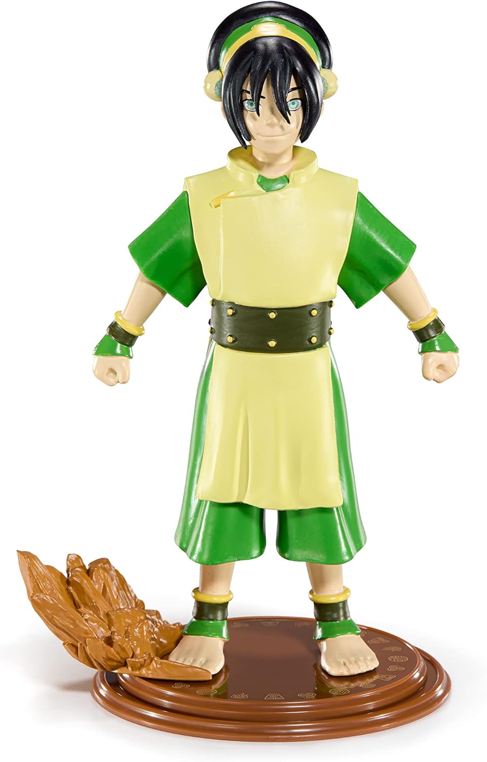 BendyFigs The Noble Collection Avatar: The Last Airbender - Toph Bendable Posable Collectible Figure (144028)