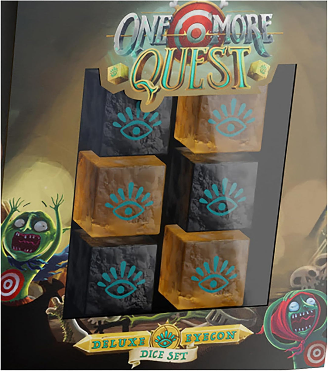 Modiphius One More Quest Deluxe Eyecon Dice Set (HG160)