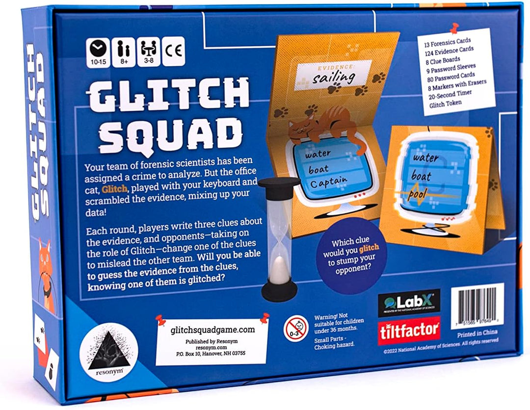 Resonym Glitch Squad Board Game (RESGLSQ02)