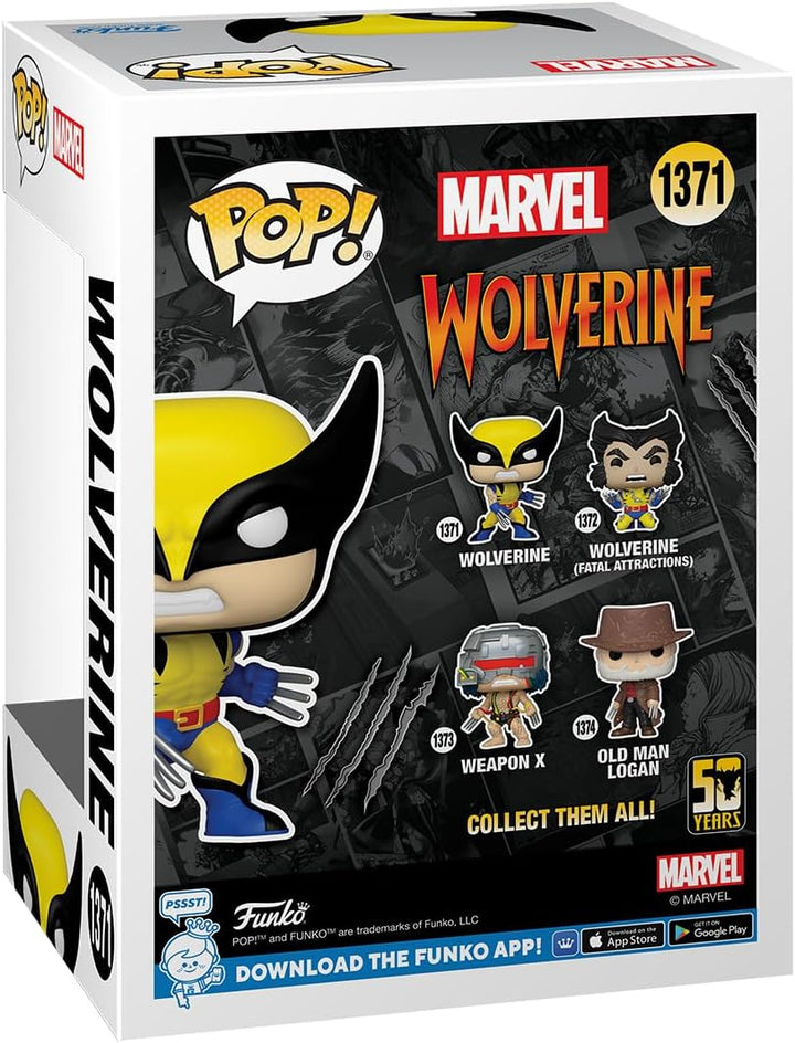 Funko POP! Marvel: Wolverine 50th – Ultimate Wolverine - (Classic) - X-Men - Col