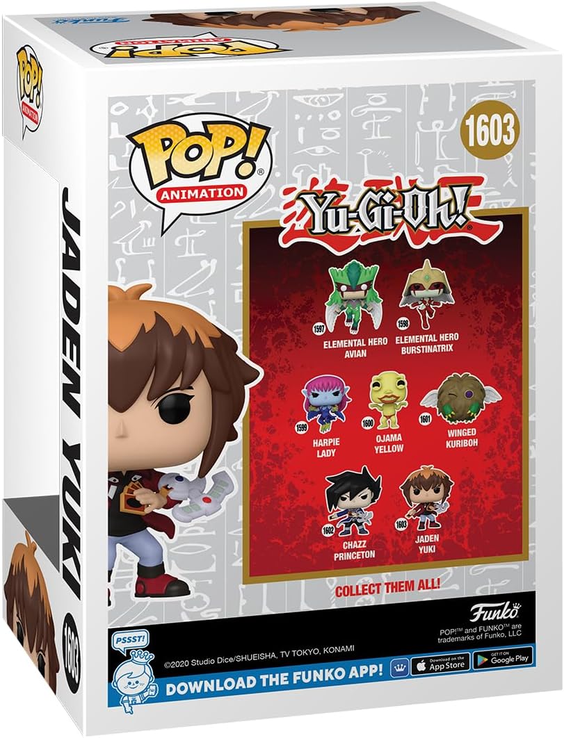 Funko POP! Animation: Yu-Gi-Oh! - Jaden Yuki - Collectable Vinyl Figure - Gift I