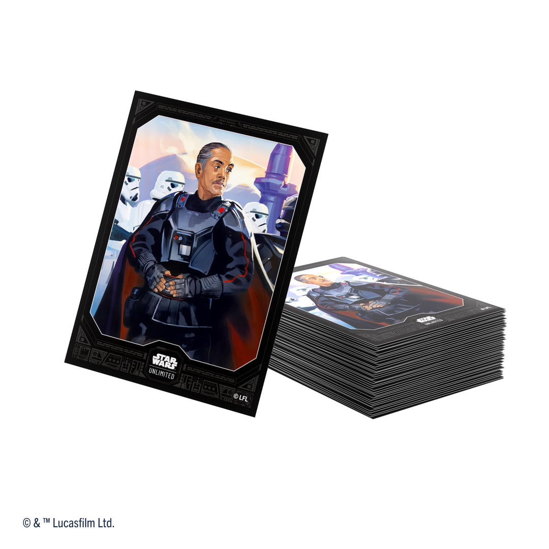 Gamegenic Star Wars Unlimited Moff Gideon Art Sleeves (Pack of 60 + 1 Clear Sleeve)