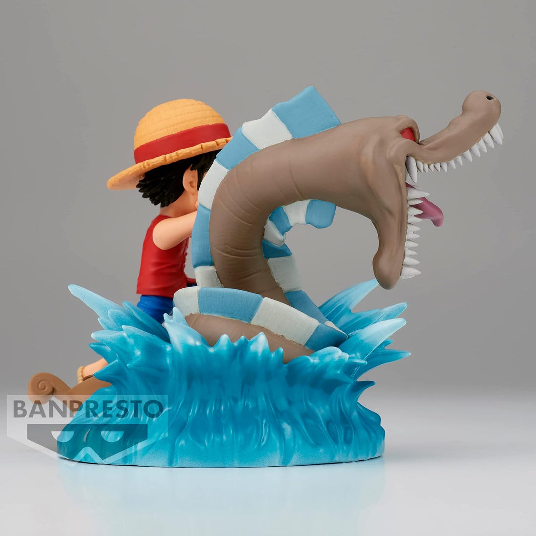 Banpresto WCF-Log Stories ONE PIECE - Monkey D. Luffy Figurine (BPR88406)