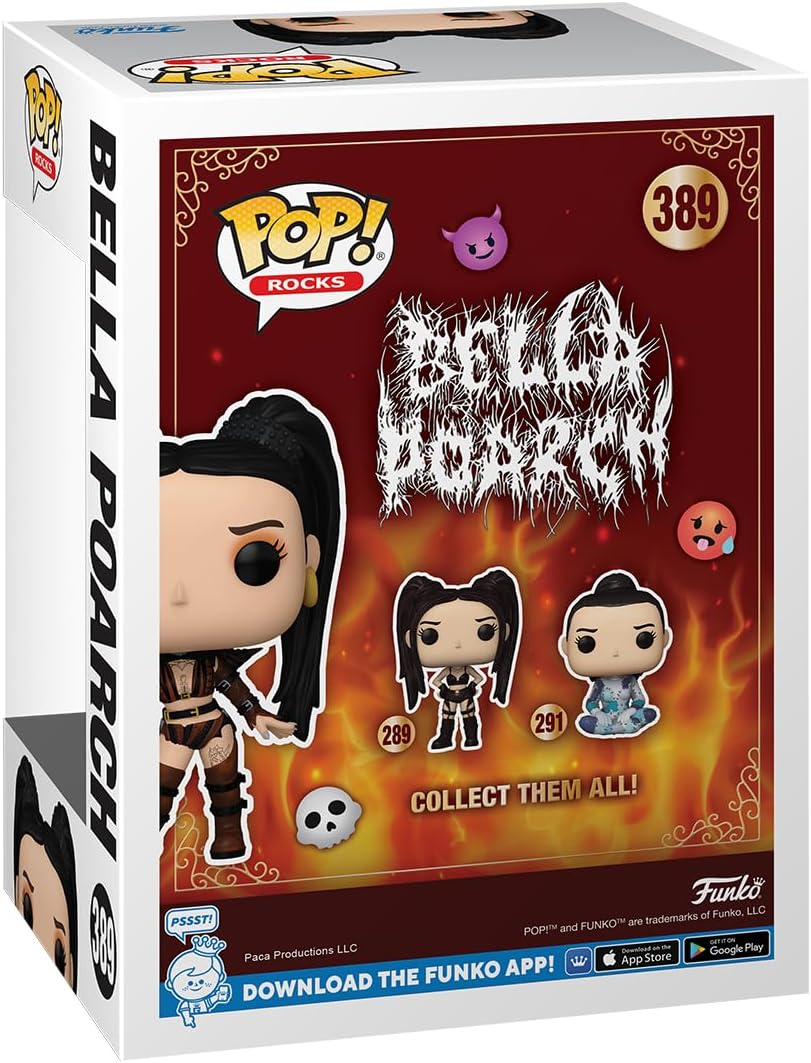 Funko POP! Rocks: Bella Poarch - (Inferno) - Collectable Vinyl Figure - Gift Ide