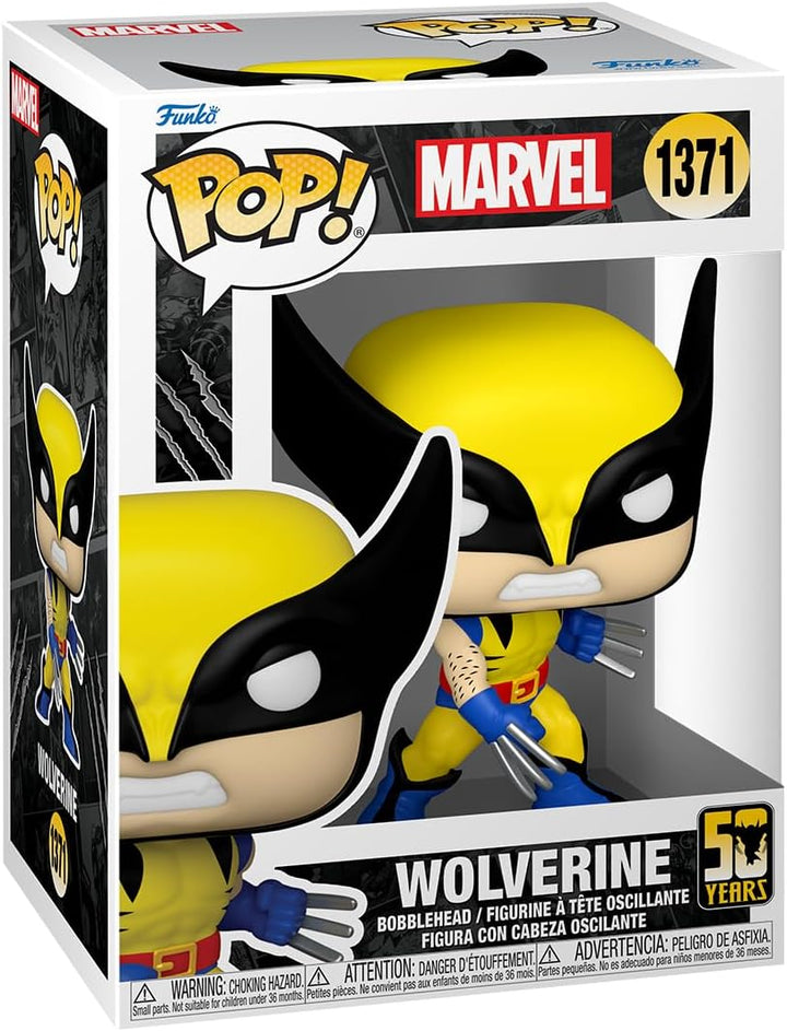 Funko POP! Marvel: Wolverine 50th – Ultimate Wolverine - (Classic) - X-Men - Col