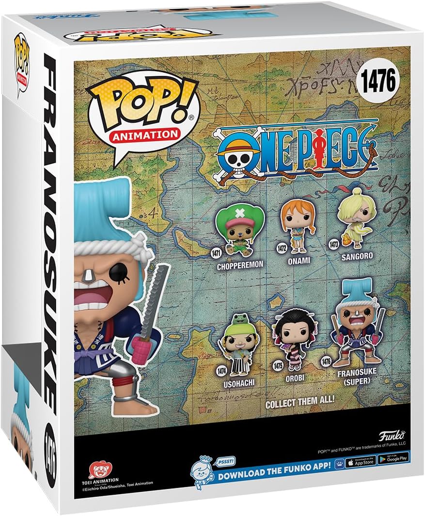 Funko Pop! Animation One Piece - Franky (Franosuke) Vinyl Figure (72111)