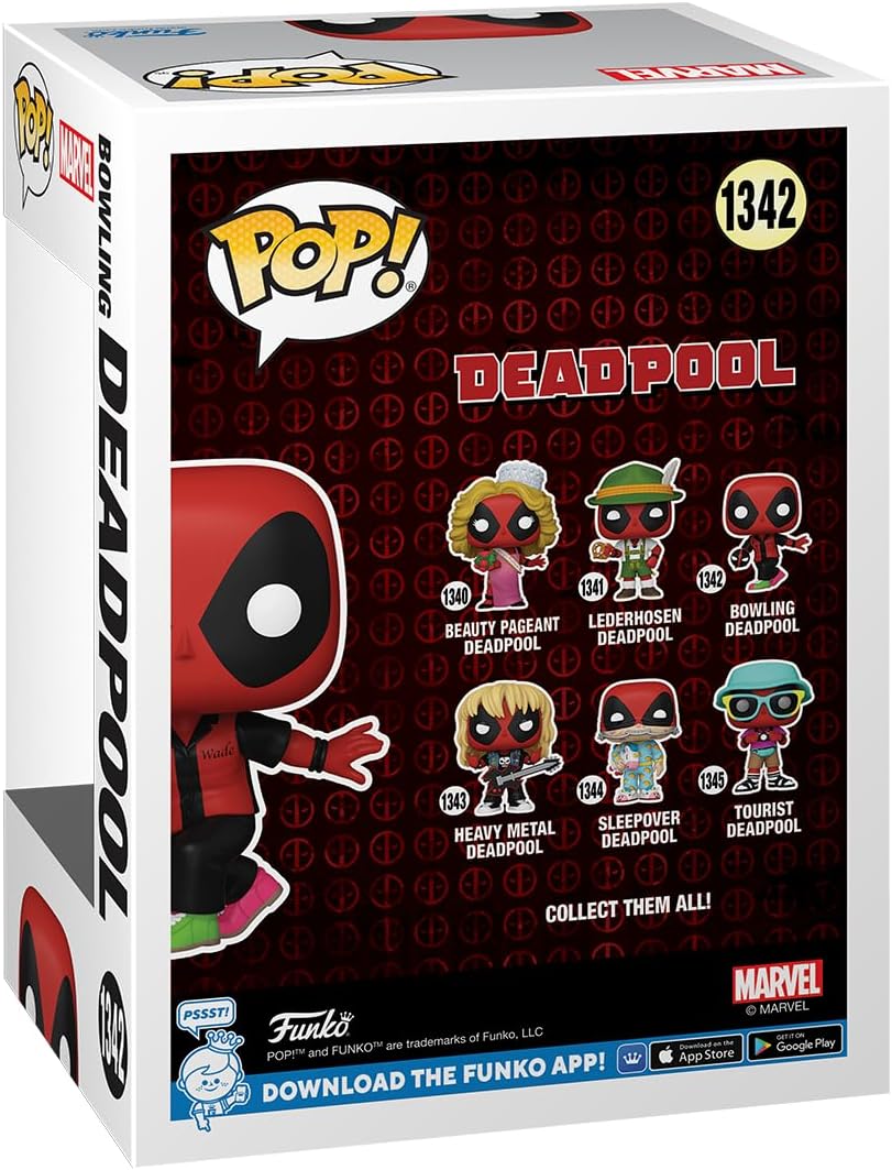 Funko Pop! Marvel - Deadpool Bowling Vinyl Figure (76077)