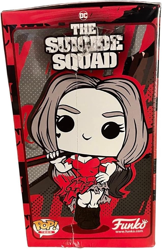 Funko Pop! Movies Suicide Squad - Harley Quinn Vinyl Figure & Large Tee (Collector's Box)