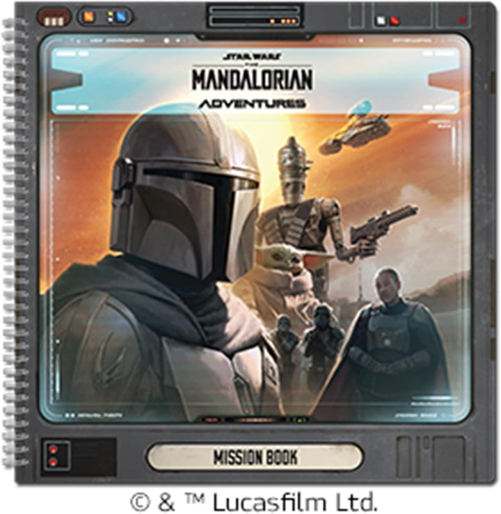 Unexpected Games Star Wars The Mandalorian Adventures Cooperative Board Game (UG05)