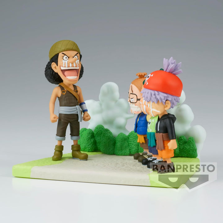 ONE PIECE - Usopp Pirates - Figurine WCF-Log Stories 7cm