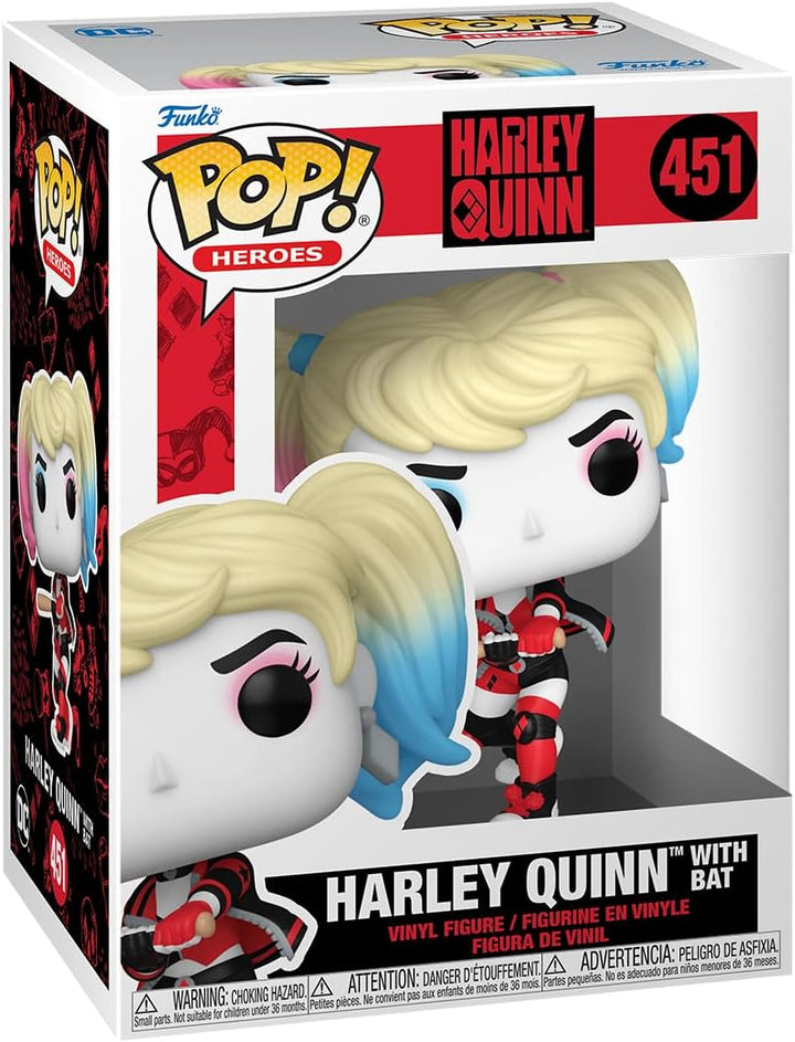 Funko Pop! Heroes DC - Harley Quinn with Bat Vinyl Figure (65614)