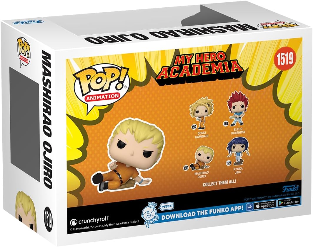 Funko POP! Animation: My Hero Academia (MHA) - Hero League Baseball - Mashirao O