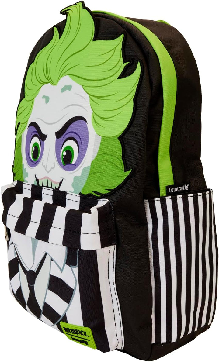 Loungefly Beetlejuice Nylon Backpack (BTJBK0028)