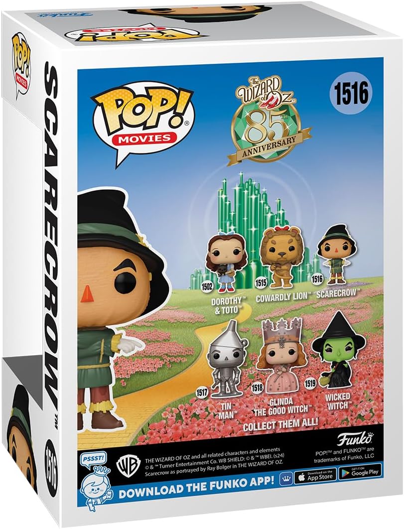 Funko POP! Movies: the Wizard Of Oz - the Scarecrow - Collectable Vinyl Figure -