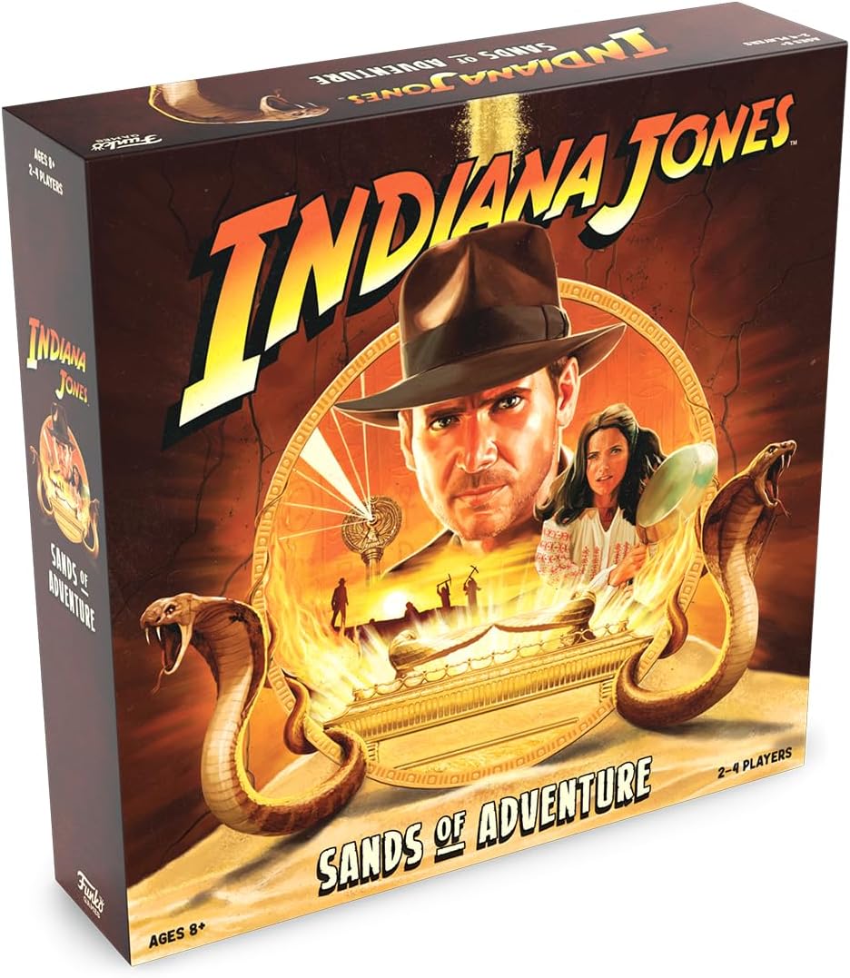 Indiana Jones Sands of Adventure Brettspiel