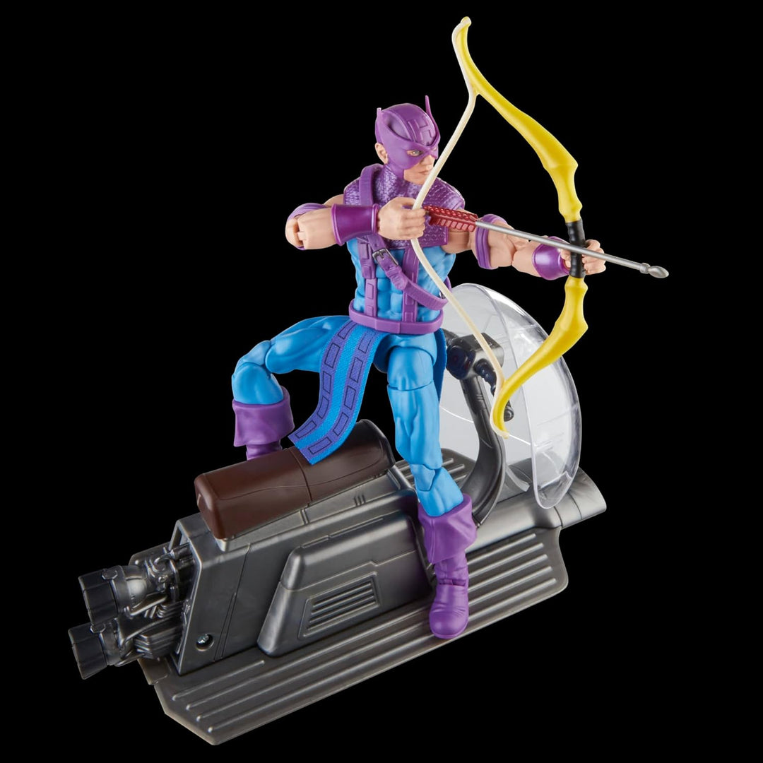 Hasbro Marvel Legends Series Avengers 60th Anniversary - Hawkeye with Sky-Cycle Action Figure (F7063)