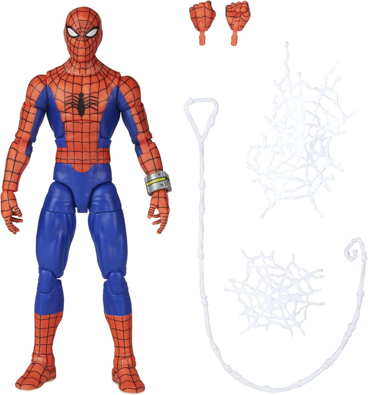 Hasbro Marvel Legends Series Spider-Man 60th Anniversary - Japanese Spider-Man 6-inch Action Figure (F3459)