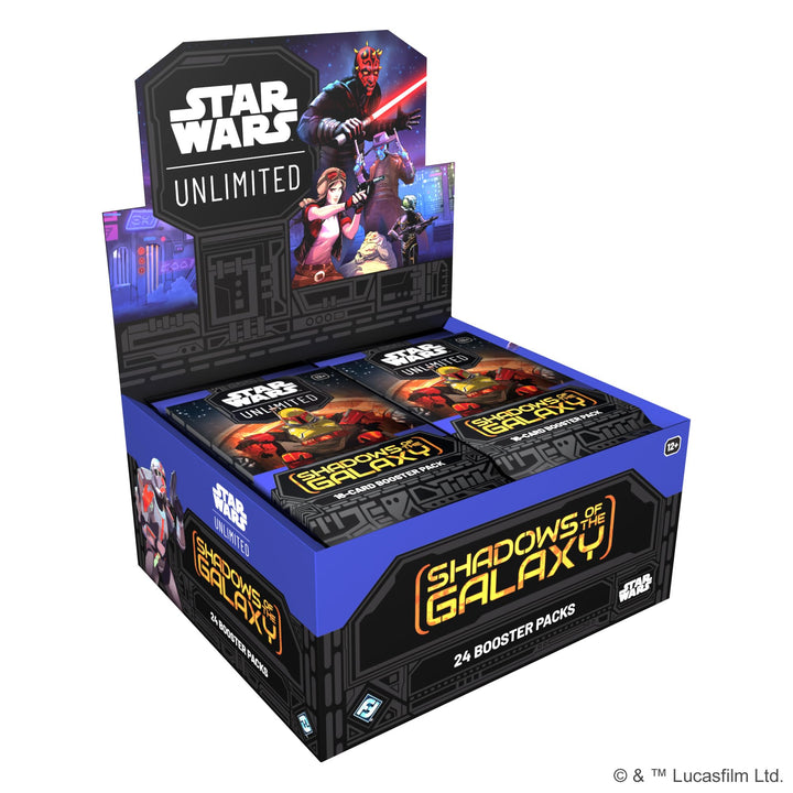 Fantasy Flight Games Star Wars: Unlimited TCG Shadows of the Galaxy Booster Display (FFGSWH0202)