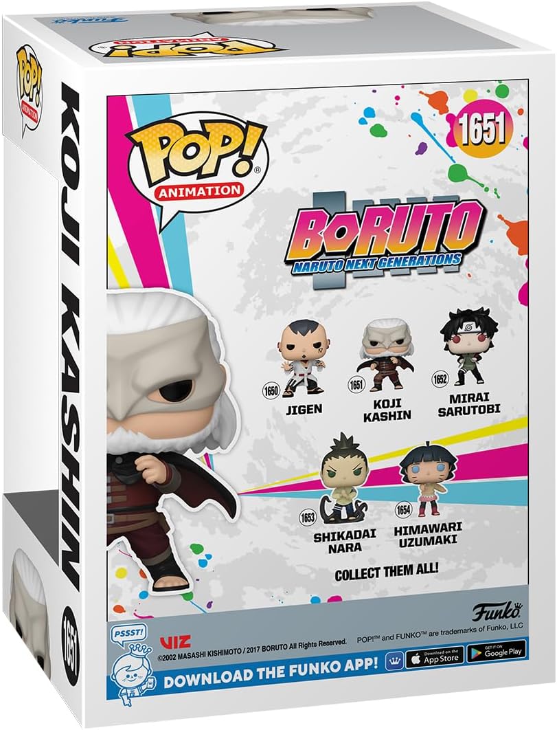 Funko Pop! Animation Boruto: Naruto Next Generations - Koji Kashin Vinyl Figure (75598)