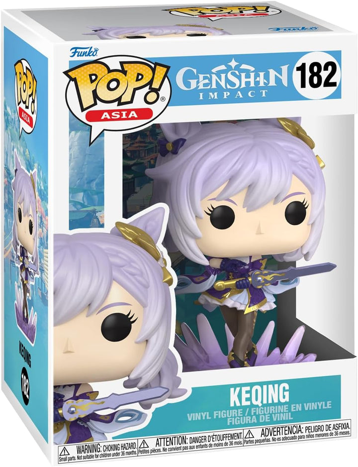 Funko Pop! Games: Genshin Impact - Keqing - Pop! Asia - Collectable Vinyl Figure