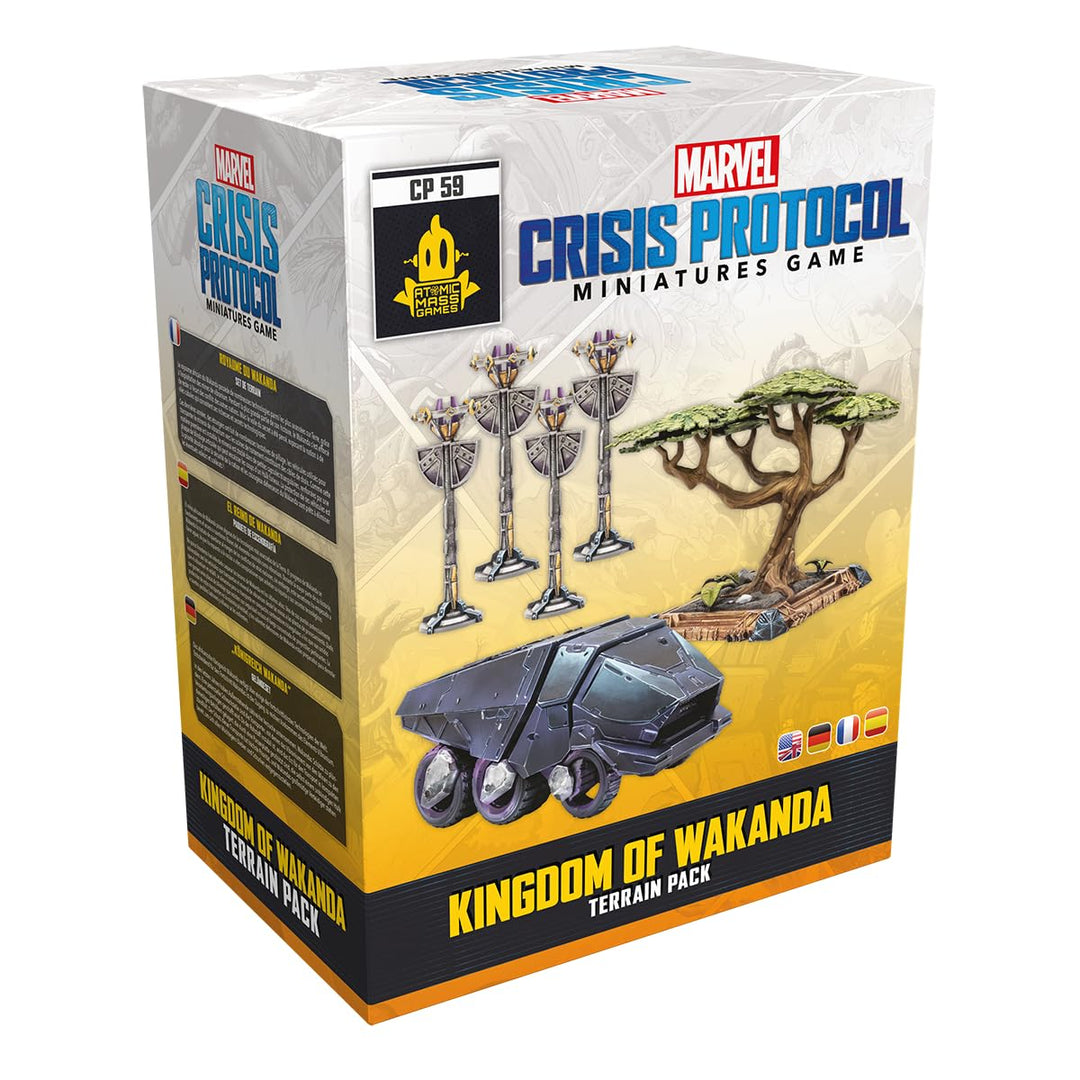 Atomic Mass Games Marvel Crisis Protocol: Kingdom Of Wakanda Terrain Pack (FFGCP59)