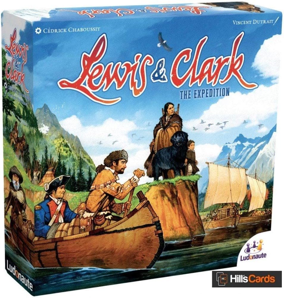 Ludonaute Lewis & Clark 2nd Edition Board Game (ASMLEW02)