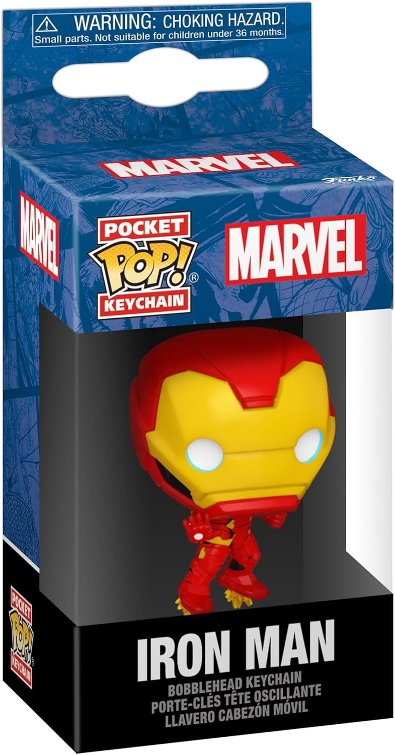 Funko Pop! Marvel Comics - Iron Man Vinyl Keychain (82494)