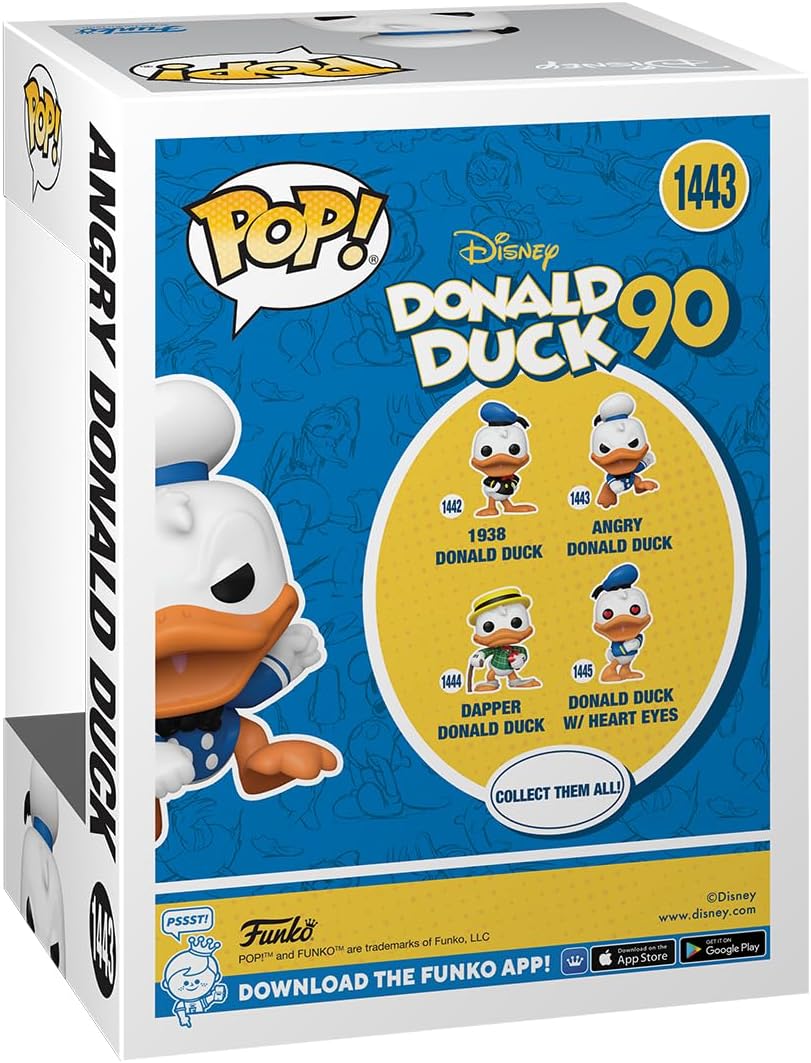 Funko POP! Disney: Donald Duck 90th - Donald Duck - (Angry) - Collectable Vinyl