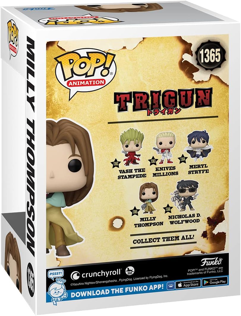 Funko Pop! Animation Trigun - Milly Thompson Vinyl Figure (68036)