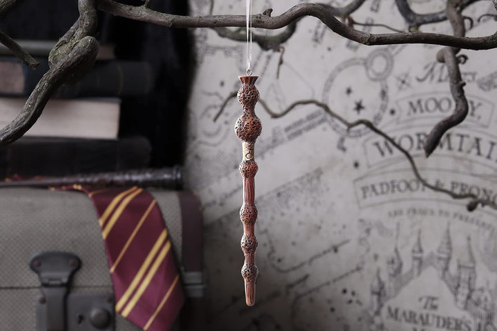 Nemesis Now Harry Potter Elder Wand Hanging Ornament, Brown, 15.5cm