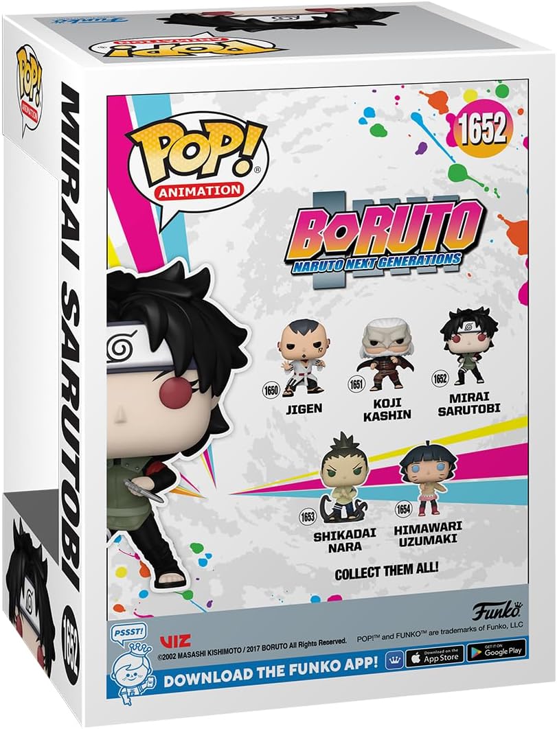 Funko POP! Animation: Boruto - Mirai Sarutobi - Boruto: Naruto Next Generations