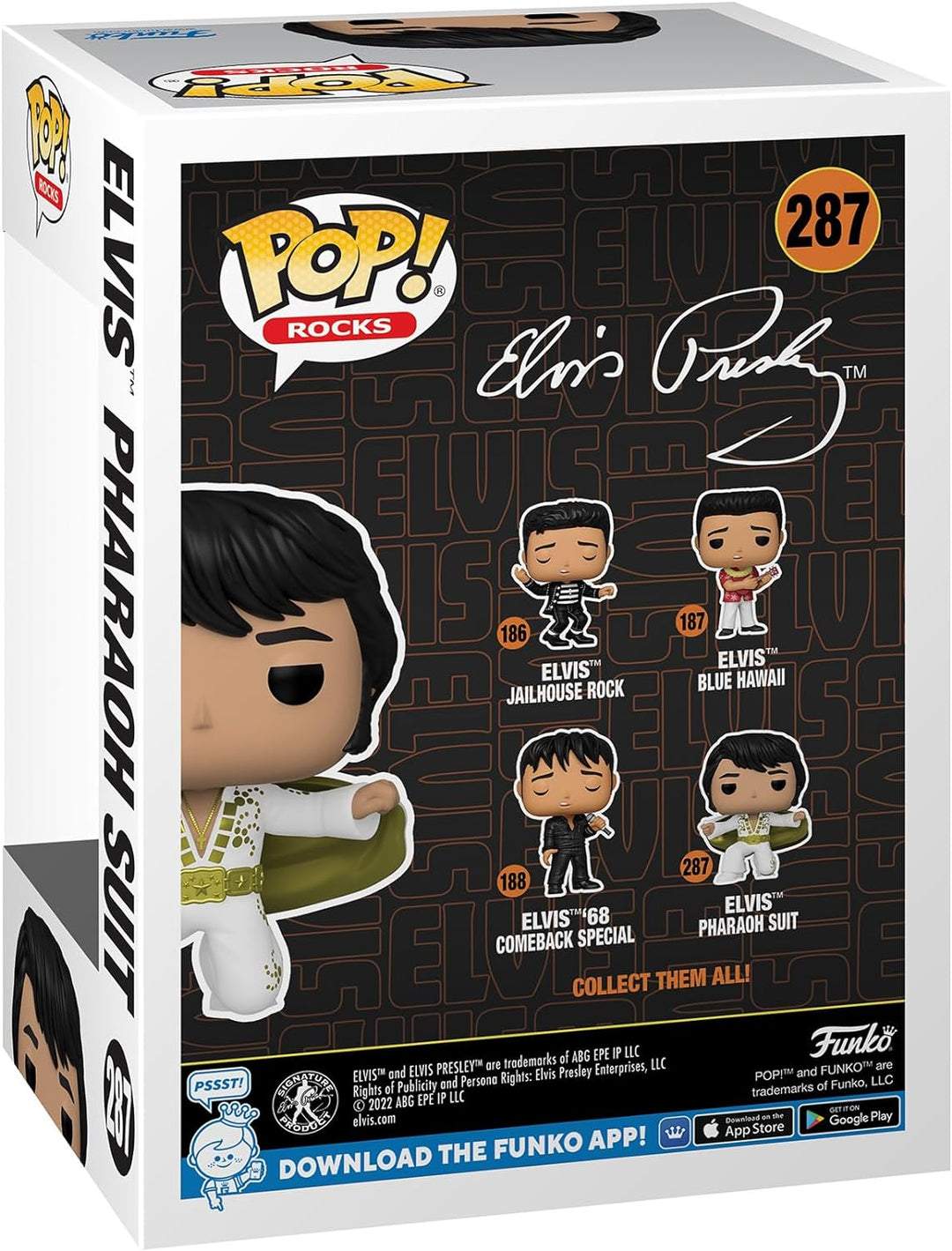 Funko POP! Rocks - Elvis Presley Pharaoh Suit Collectible Vinyl Figure (64050)