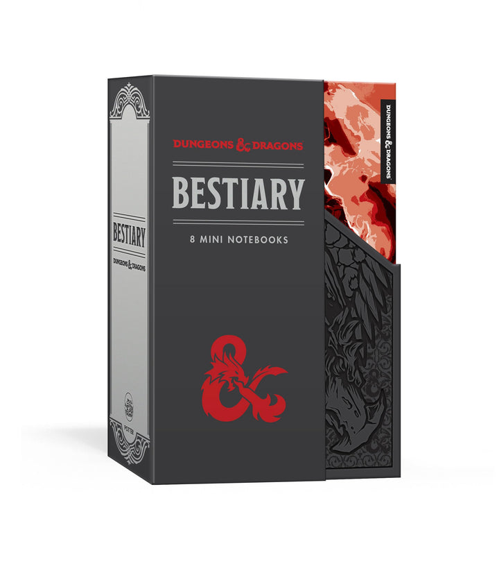 Dungeons and Dragons Bestiary Notebook Set: 8 Mini Notebooks - Crown (Boxed Set, Collector's Edition)