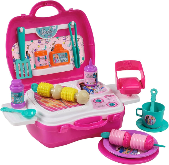 Sinco Creations Barbie Glamping & BBQ Playset Travel Case (BRB202127)