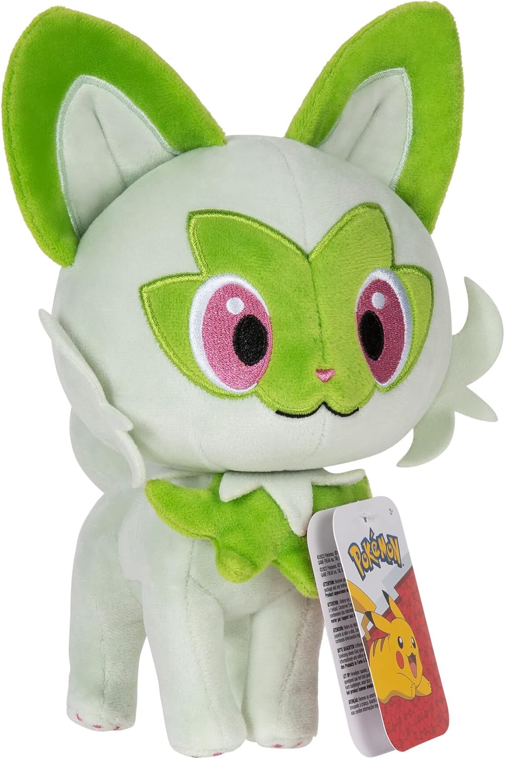 Bizak - Pokemon Sprigatito Toy, Green and White (63223351-3)