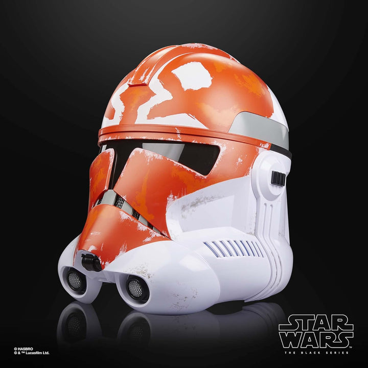 Star Wars 332nd Ahsoka’s Clone Trooper Premium Electronic Helmet Full-Scale Roleplay Helmet (F7943)