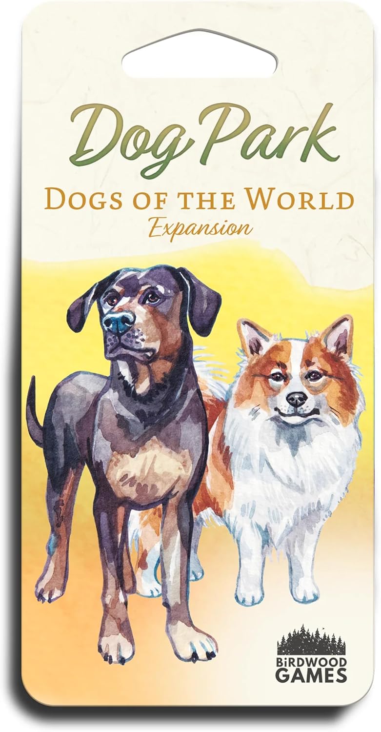 BIRDWOOD GAMES Dog Park: Dogs of the World Expansion Pack (Card Game Expansion)