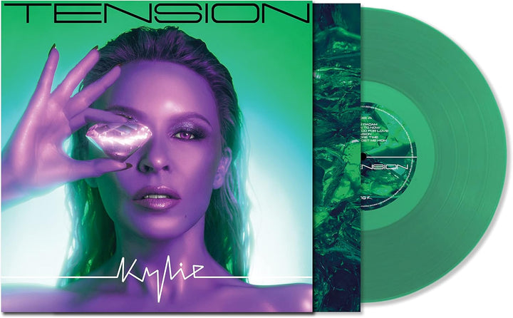 Kylie Minogue - Tension Ltd Transparent Green Vinyl (32 x 32 x 2 cm)