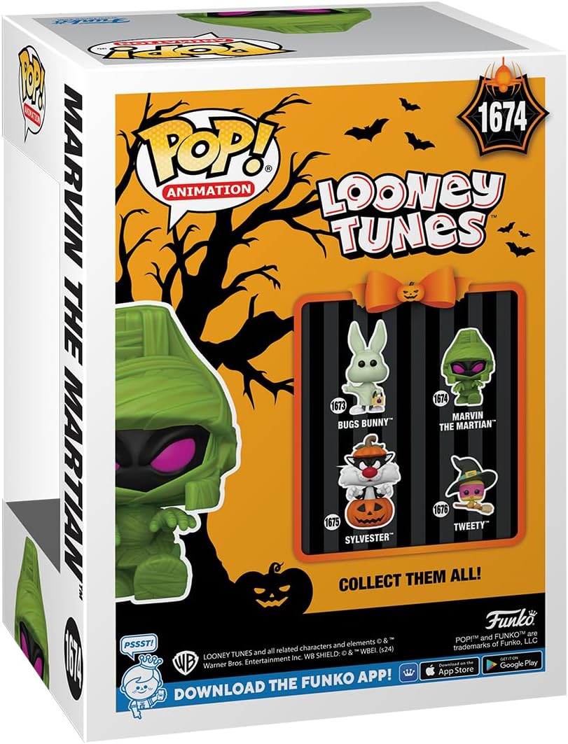 Funko Pop! Animation Looney Tunes - Marvin the Martian (Mummy) Vinyl Figure (80871)