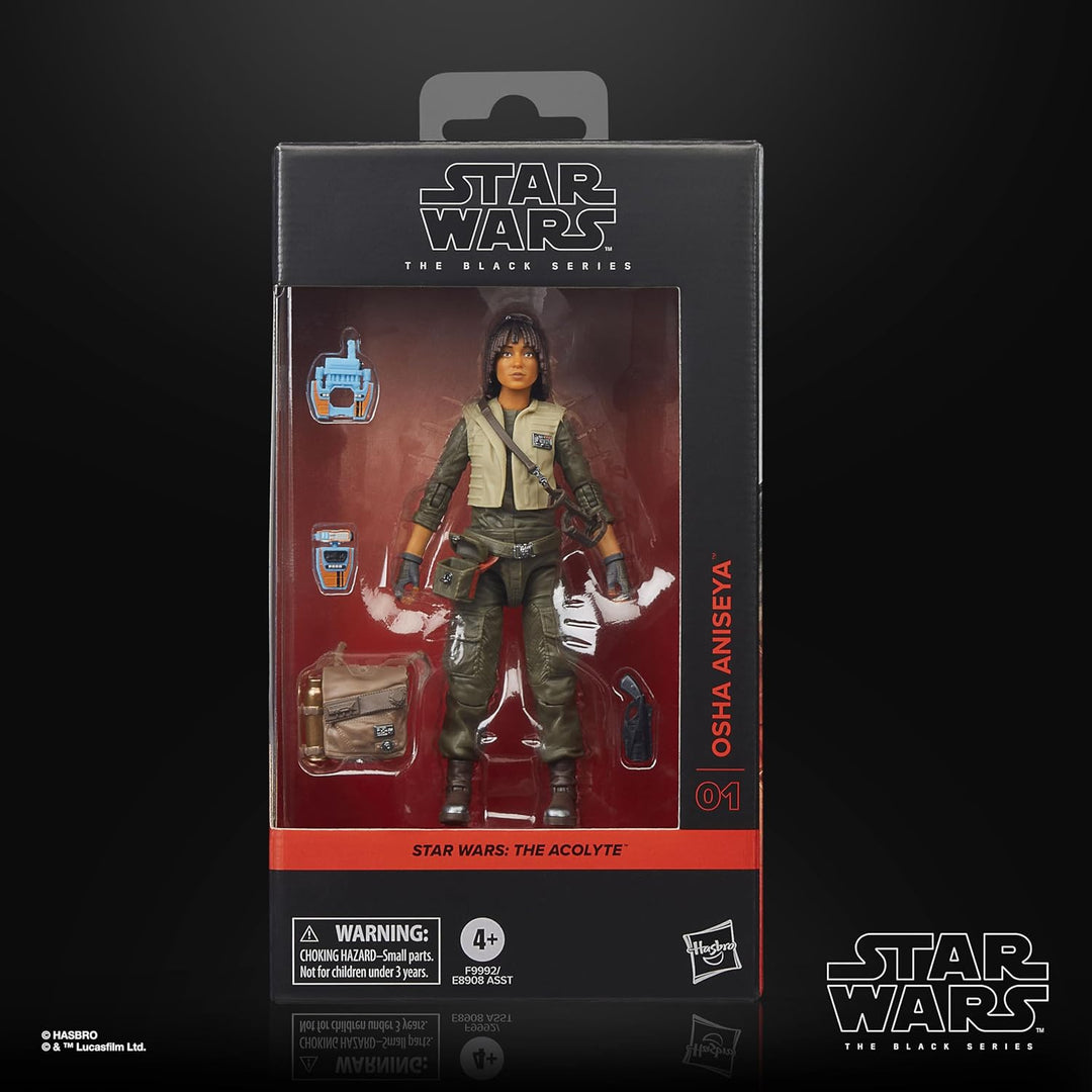 Star Wars The Black Series Osha Aniseya Action Figure - Collectible 15-cm Figure from The Acolyte