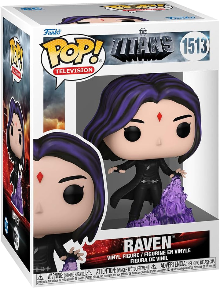 Funko POP! TV: Titans - Raven - DC Titans - Collectable Vinyl Figure - Gift Idea