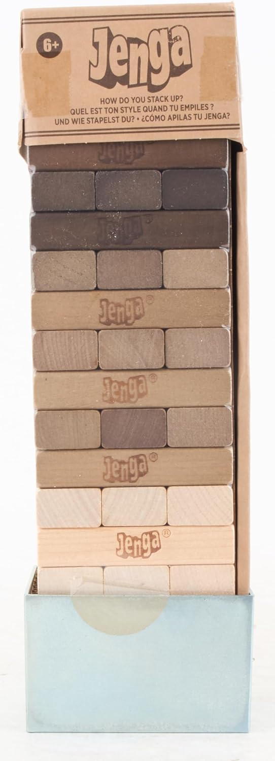 Hasbro Gaming Jenga Game: Rustic Series Edition - Amazon Exclusive