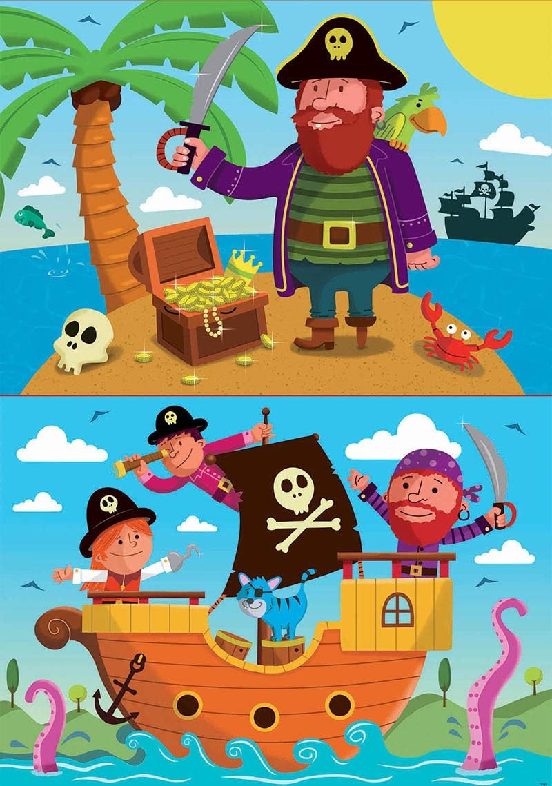 Educa Pirates Puzzle 2 x 20 Pieces (17149)