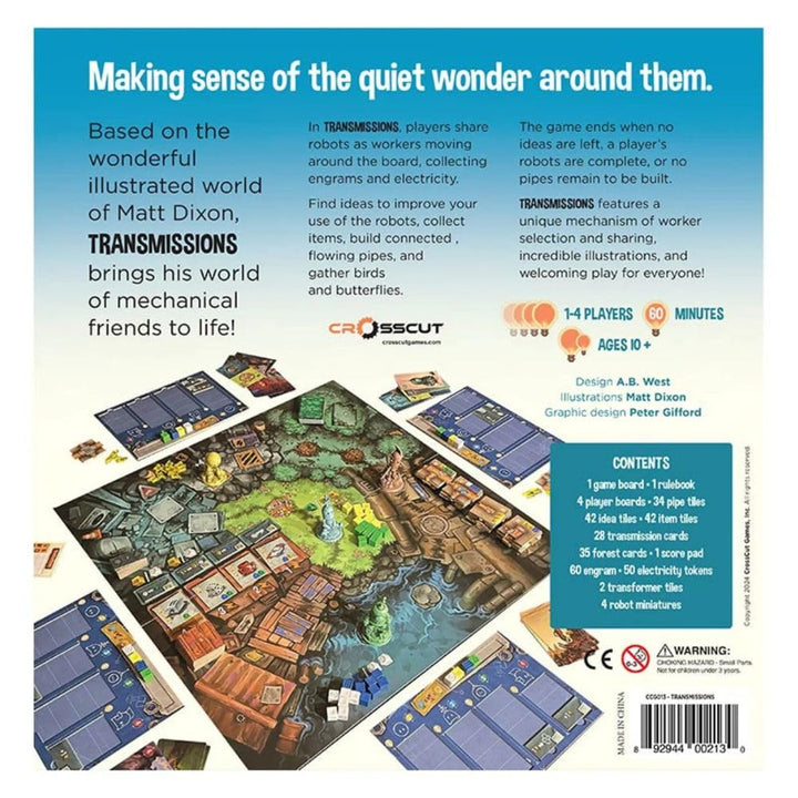 Crosscut Games Transmissions Board Game (QUCCG213)